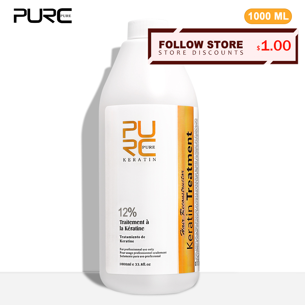 Hair Care Frizzy Hair - PURC 12% Keratin Smoothing Hair Treatment