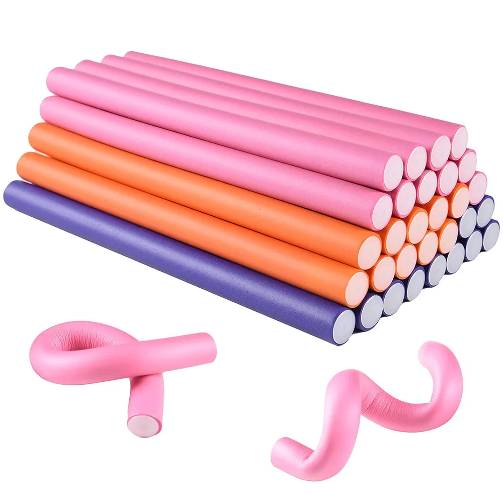 Hair Roller Set Flexi - 42pcs/Set Flexible Curling Rods Hair Twist