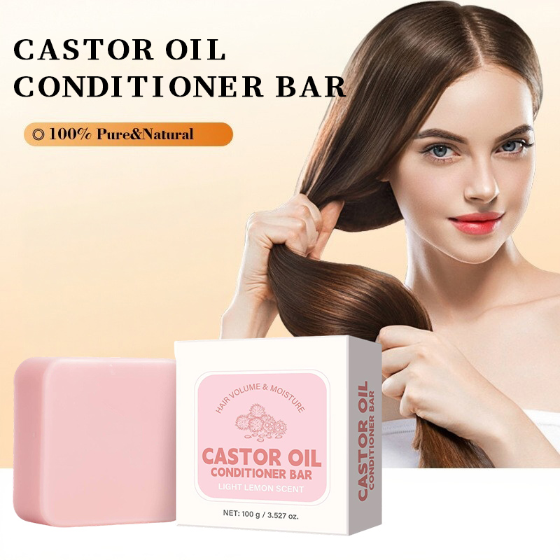 Hair Care Frizzy Hair - Castor Oil Conditioner Soap Bar,Moisturizing Nourishing