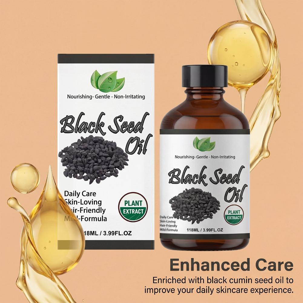 Black Seed Oil 118ml Pure Natu - Hair Care Frizzy Hair 评论和价格