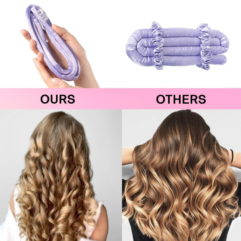 1 Sets Heatless Curling Rod He - Hair Roller Set Flexi 评论和价格