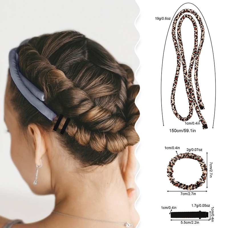 1 Sets Heatless Curling Rod He - Hair Roller Set Flexi 评论和价格