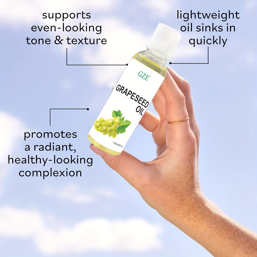 GZE Grapeseed Oil, Skin Care f - Hair Care Vegan 评论和价格
