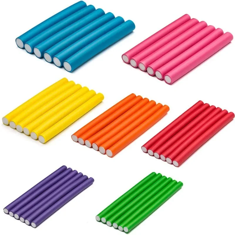 42pcs/Set Flexible Curling Rod - Hair Roller Set Flexi 评论和价格
