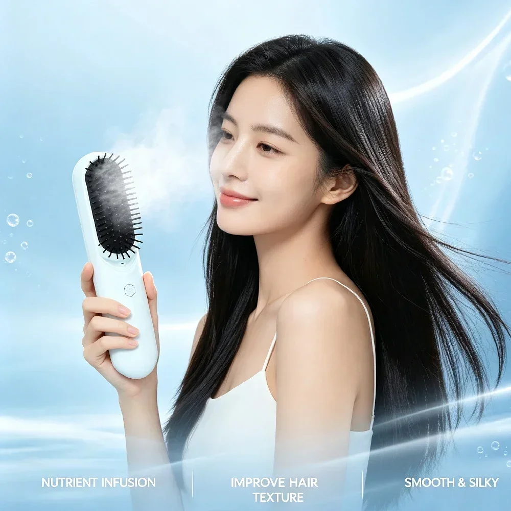 Steam Electric Hair Straighten - Hair Care Frizzy Hair 评论和价格