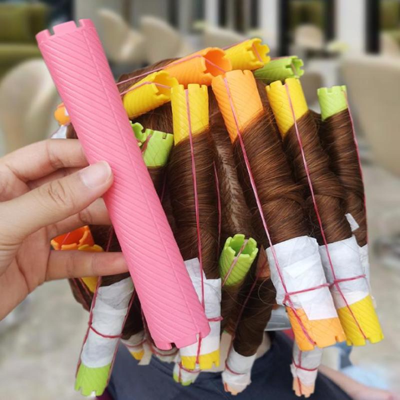 6Pcs Heatless Hair Curler Set  - Hair Roller Set Flexi 评论和价格