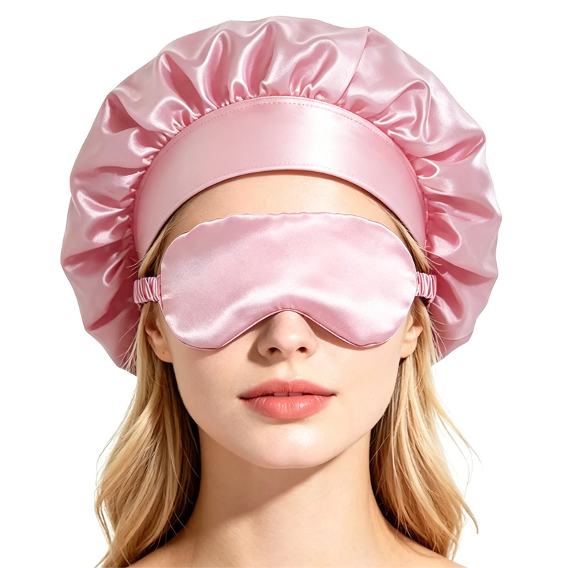  Satin Bonnet Sleep Eye Mask  - Hair Care Treatment 评论和价格