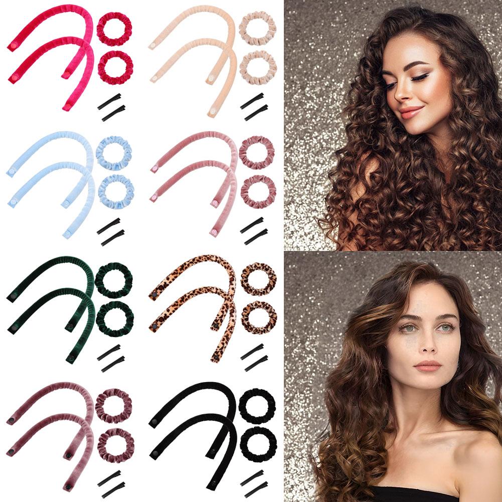 Heatless Soft Hair Curlers Cur - Hair Roller Set Flexi 评论和价格