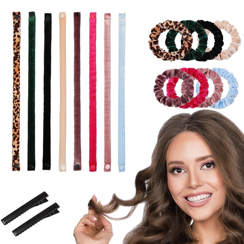 6PCS Heatless Curling Rod Head - Hair Roller Set Flexi 评论和价格