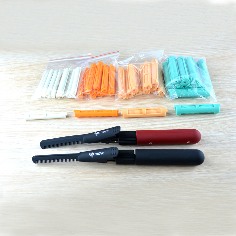 40pcs Heatless Hair Curler &Ha - Hair Roller Set Flexi 评论和价格
