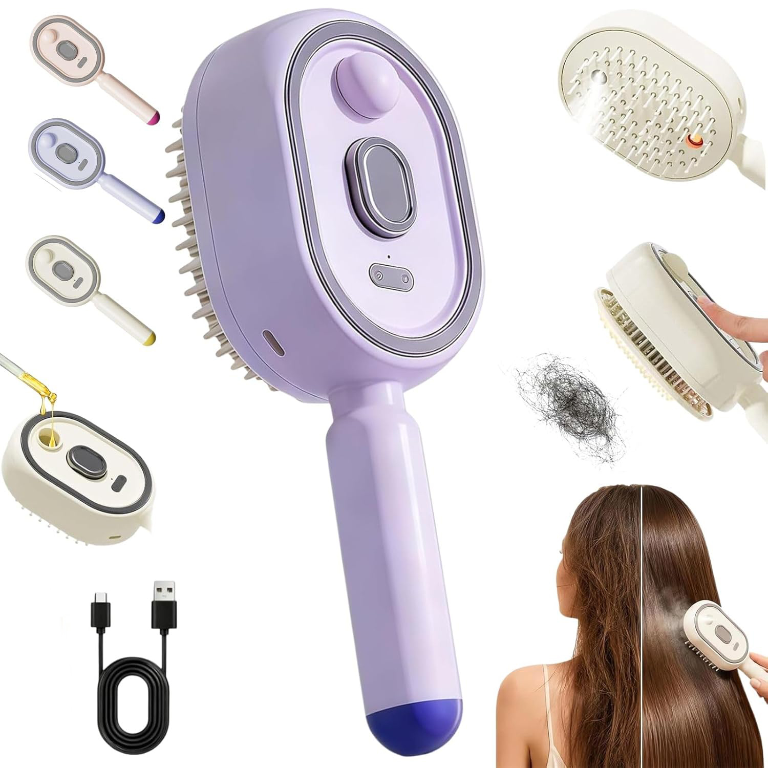 2/1pcs Electric Spray Air Cush - Hair Care Frizzy Hair 评论和价格