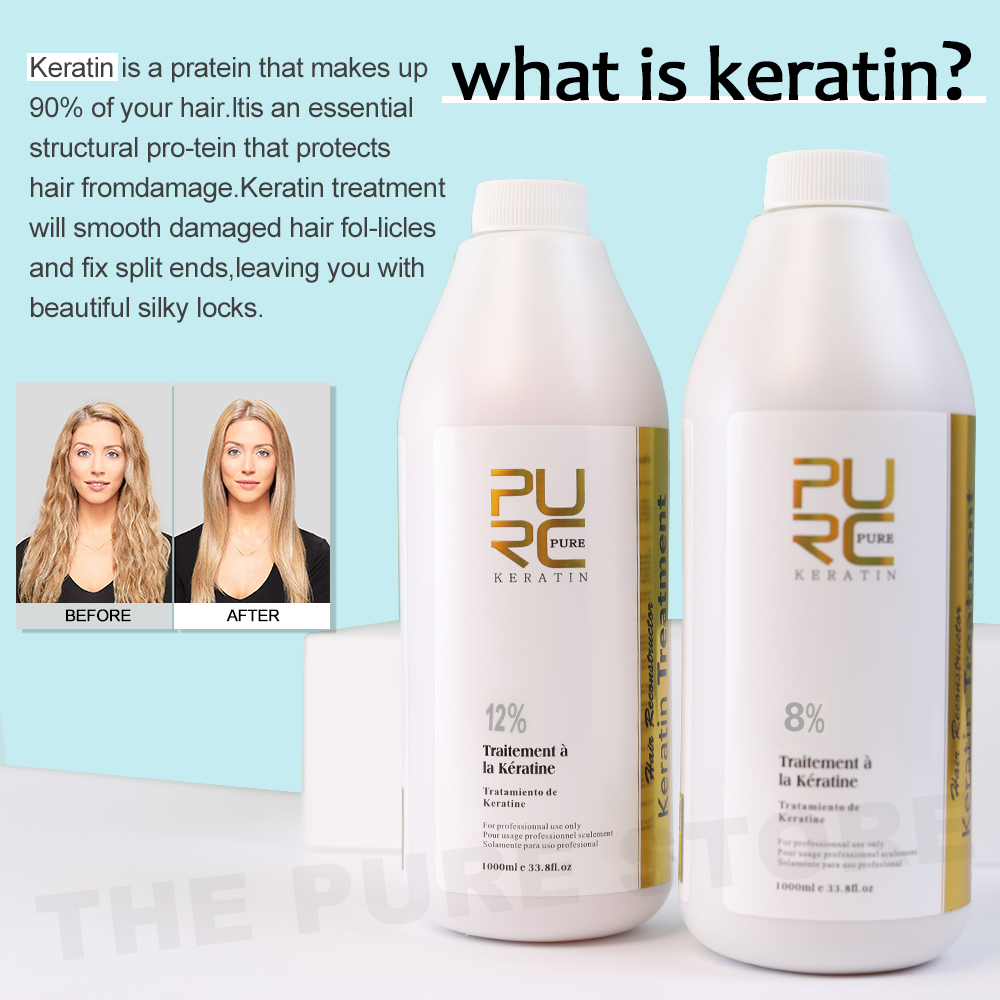 PURC 5% Keratin Smoothing Trea - Hair Care Frizzy Hair 评论和价格