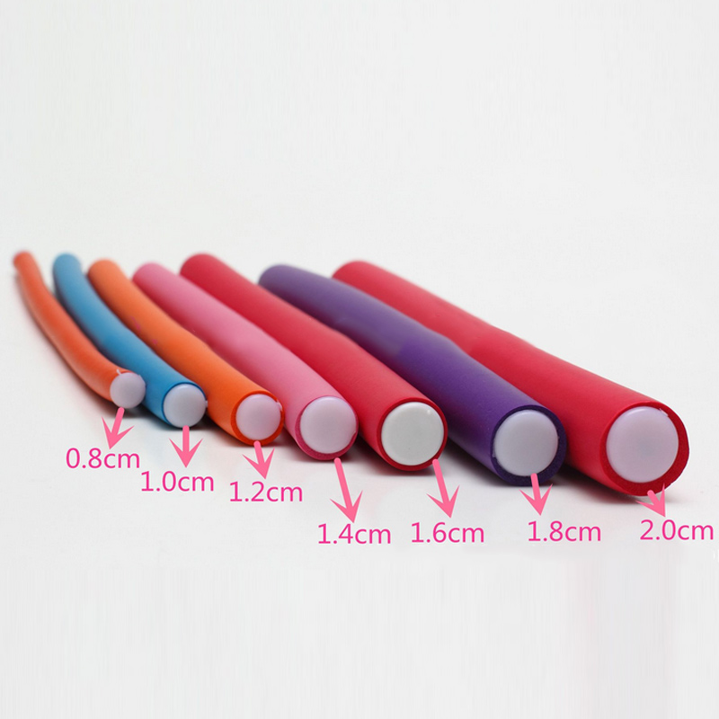 10 Pcs/Set Soft Hair Curlers M - Hair Roller Set Flexi 评论和价格